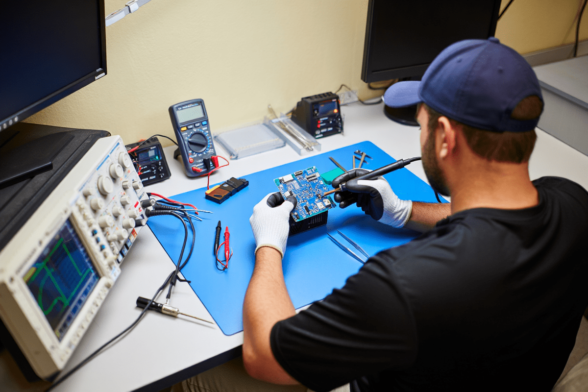 Процесс ремонта техники Maunfeld в maunfeld-servis